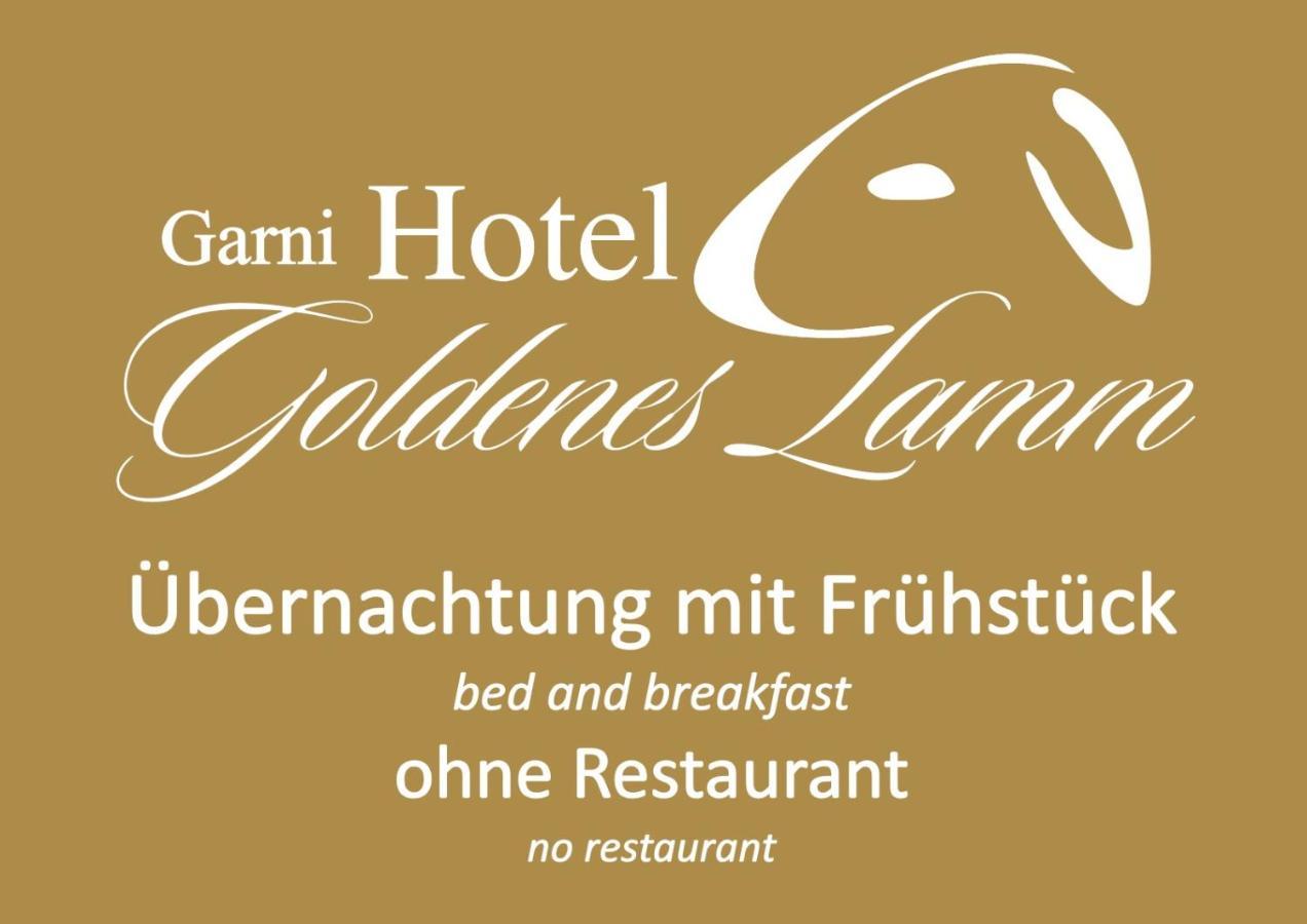 Garni-Hotel Goldenes Lamm Speyer Exteriör bild